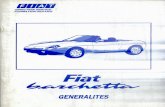 Fiat Barchetta Generalites