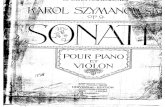 Szymanowski - Violin Sonata