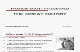 Francis Scott Fitzgerald The Grat gatsby