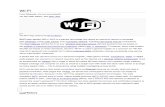 WIFI - wiki