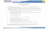 Class Xi Math Sample Paper