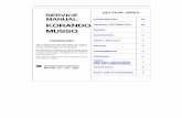 SsangYong Musso '98 - Service Manual