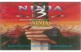 Last Ninja 3 - Manuale Per C64