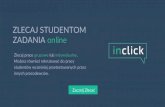 INCLICK.pl - zlecaj studentom zadania online