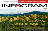 INFOGRAM Zakopane Informator - Infogram 98 Październik-Listopad 2015