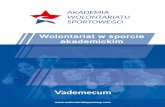 "Wolontariat w sporcie akademickim" Akademia Wolontariatu Sportowego