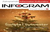 INFOGRAM Zakopane Informator - Infogram 99 Grudzień 2015