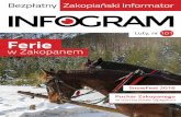 INFOGRAM Zakopane Informator - Infogram 101 Luty 2016