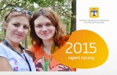 Raport roczny KSM Poznań 2015