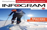 INFOGRAM Zakopane Informator - Infogram 102 Marzec 2016
