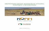 Zrównoważony rozwój w Etiopii: postępy i wyzwania