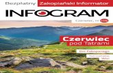 INFOGRAM Zakopane Informator - Infogram 105 Czerwiec 2016