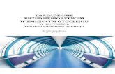 Monografia Zarządzanie przedsiębiorstwem w zmiennym otoczeniu w kontekście zrównoważonego rozwoju