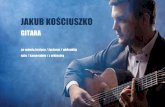 Jakub Kościuszko - Guitar - News