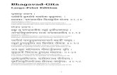 Bhagavad-Gita Large-Print Edition
