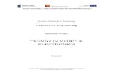 trends of vehicle electronics