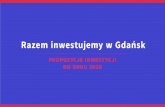 Inwestycje Gdańsk 2020