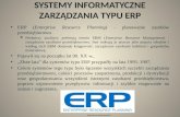 Systemy informatyczne zarządzania typu erp (rozdz. 4, klonowski)