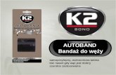 K2 Autoband - Bandaż do węży gumowych, ogrodowych, rur, klei nawet gdy wąż jest mokry.