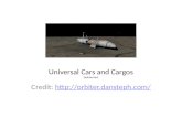 Universal cars and cargos cards