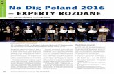 No-Dig Poland 2016 – Experty rozdane
