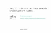 Analiza strategiczna sieci sklepów spożywczych w Polsce