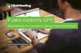 Dawid Gonzo Kałędowski: R jako osobisty GPS