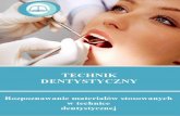 Rozpoznawanie materiałów stosowanych w technice dentystycznej