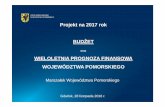 Budżet województwa pomorskiego na rok 2017