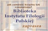Biblioteka Instytutu Filologii Polskiej