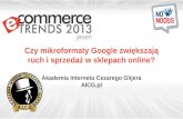 Czy mikroformaty Google zwiększają ruch i sprzedaż w sklepach online? e-commerce Trends 2013