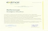 Exence references