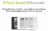Podręcznik użytkownika PocketBook Pro 612