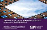 Obywatelski Monitoring Sądów 2012/2013, red. Bartosz Pilitowski i ...