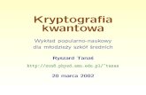 Kryptografia kwantowa (pdf)