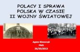 POLACY I SPRAWA POLSKA W CZASIE II WOJNY ŚWIATOWEJ ...