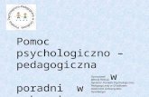 Witold Pietruk PPP-Krakow Pomoc psychologiczno - pedagogiczna ...