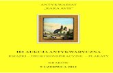 9 czerwca 2012 101 aukcja antykwaryczna