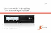 Cyfrowy tachograf SE5000