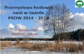 PROW 2014 – 2020 dla hodowców i producentów trzody chlewnej