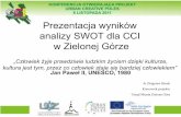 Wnioski z analizy SWOT dla CCI w Zielonej Górze