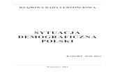 Sytuacja demograficzna Polski - raport 2010-2011