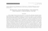 J. Mączka i in., Badania nad historią filozofii przyrody i historią nauki ...