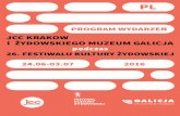 Program wydarzen ŻMG i JCC Krakow podczas 26. FKŻ