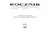 Rocznik Przemyski. Zeszyt Historia Wojskowości, t. 48, z.1 : 2012