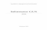 Informator GUS 2016