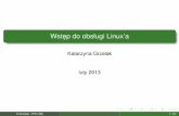 materiał wprowadzający do Linux'a (pdf)