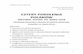 Cztery pokolenia Polaków - program nauczania historii dla uczniów ...