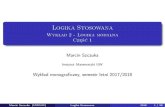 Logika Stosowana - Wykład 2 - Logika modalna Czesc 1