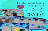 Kalendarium Imprez Powiatu Gliwickiego 2016